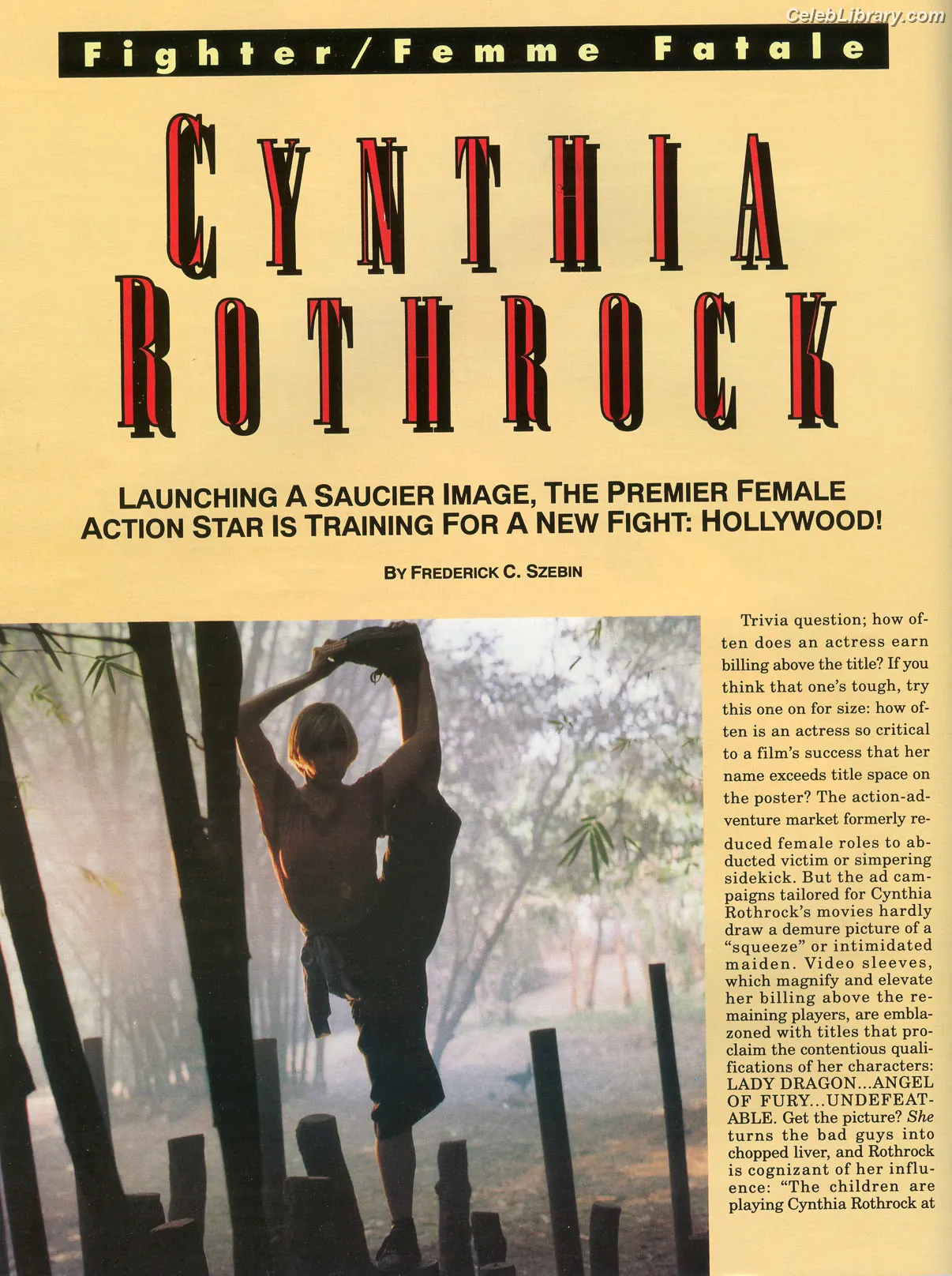Cynthia Rothrock photo 14 of 49