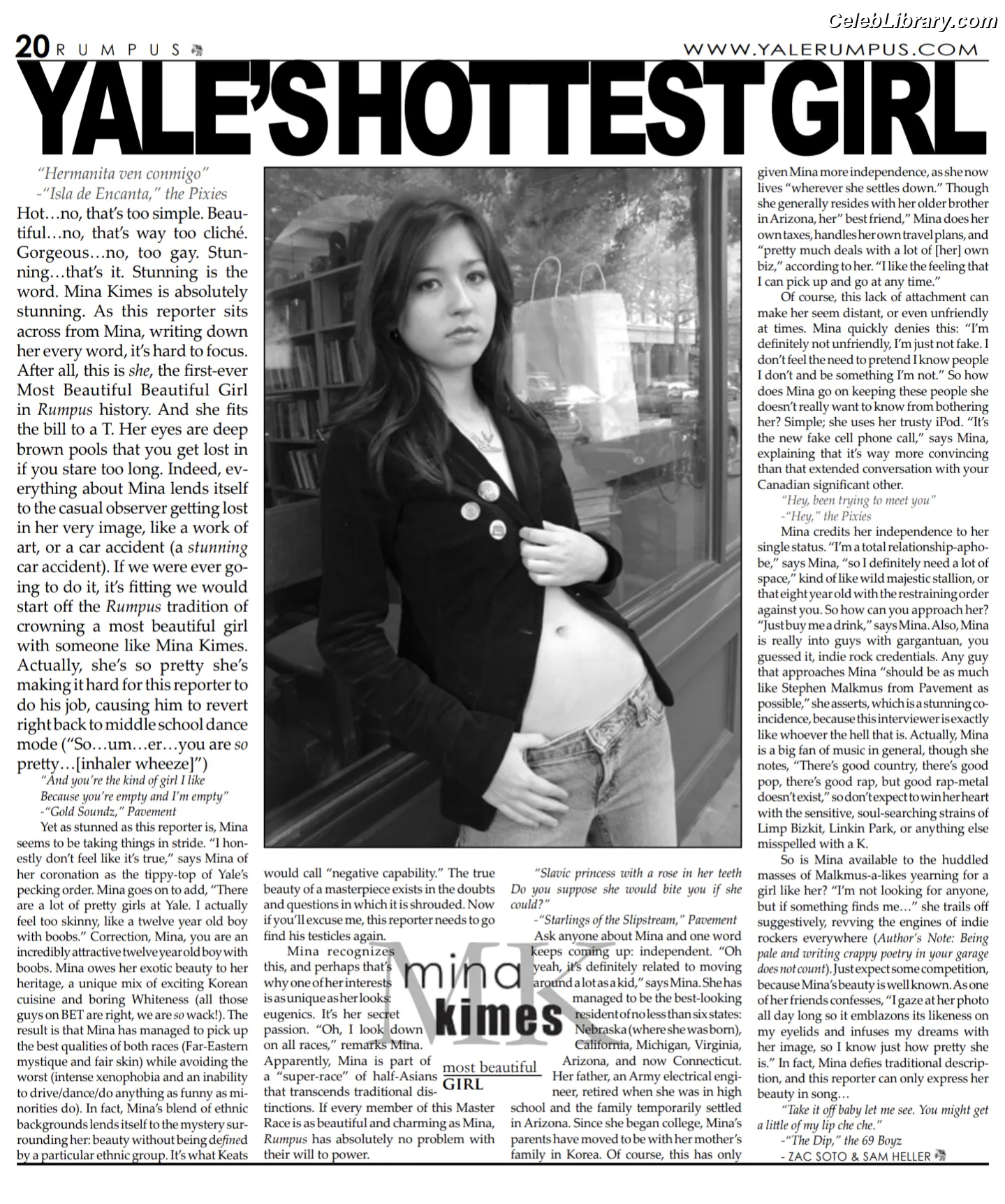 Mina Kimes photo 1 of 520