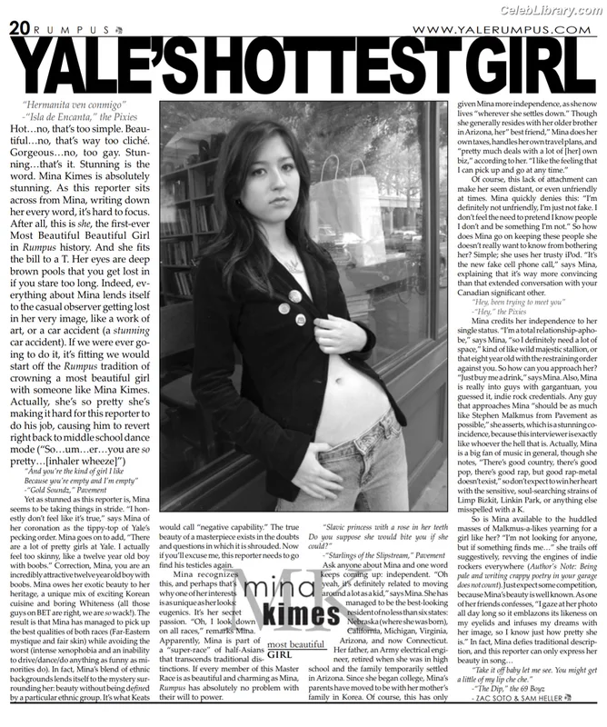 Mina Kimes photo 1 of 521