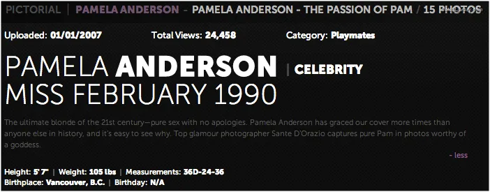 Pamela Anderson photo 24 of 1098