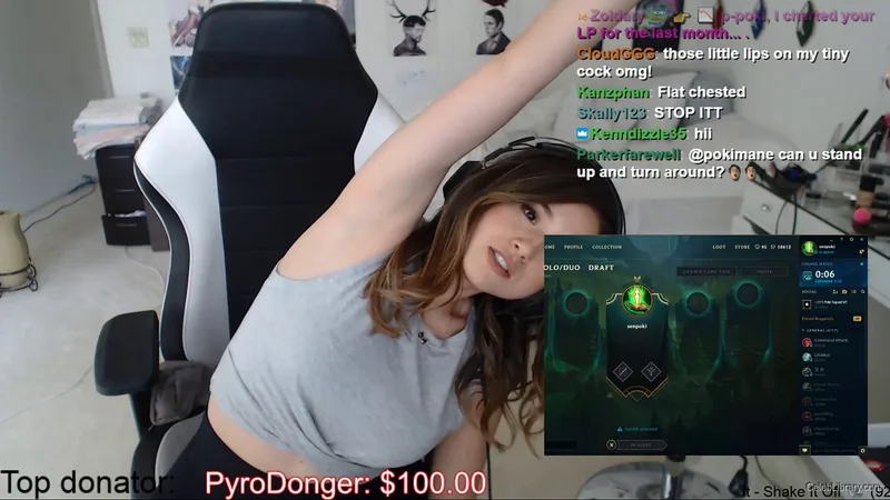 Pokimane photo 24 of 3752